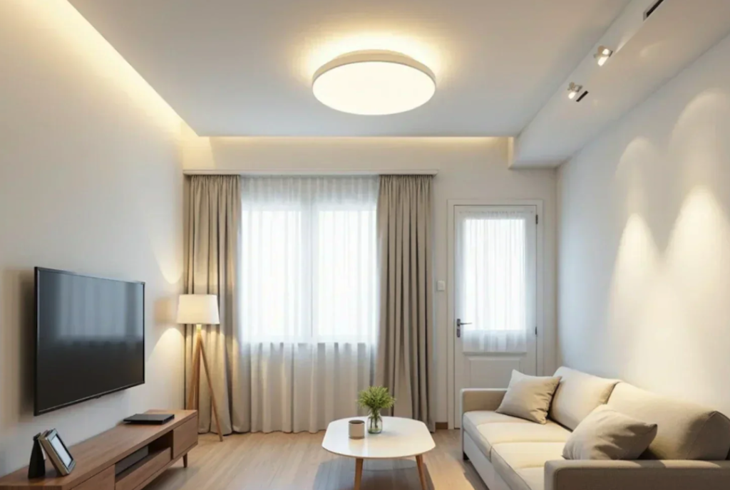 Soft Diffused Ceiling Fixtures: Creating a Cozy Ambiance - Sentrakantorsby