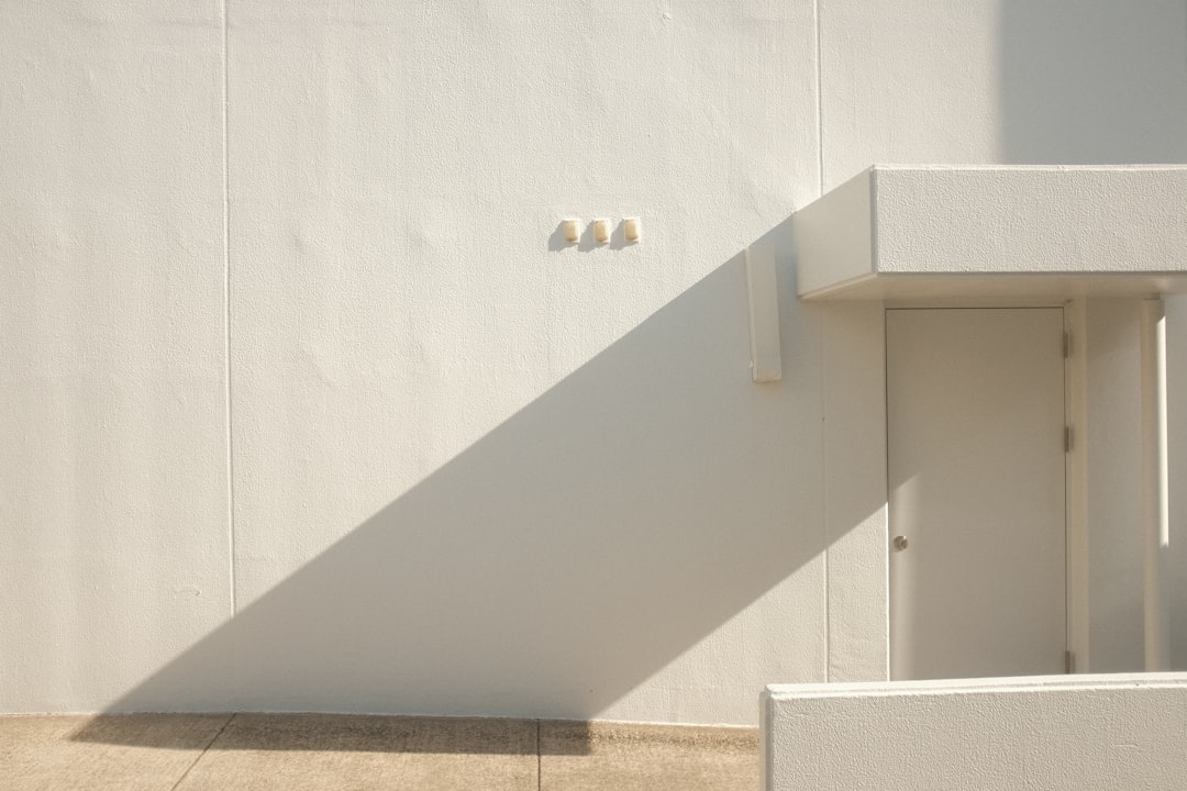 Photo minimalist concrete pendant light